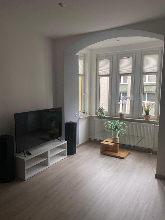 Ferienwohnung Mit Terrasse Aue  Bagian luar foto