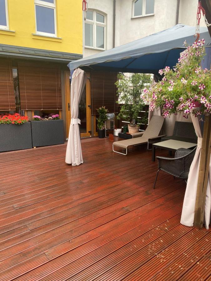 Ferienwohnung Mit Terrasse Aue  Bagian luar foto