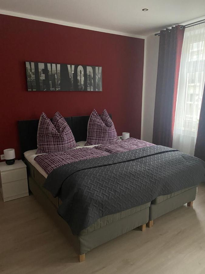 Ferienwohnung Mit Terrasse Aue  Bagian luar foto