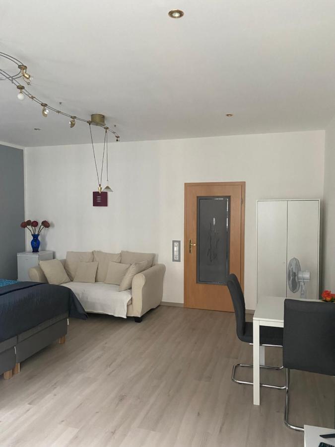 Ferienwohnung Mit Terrasse Aue  Bagian luar foto
